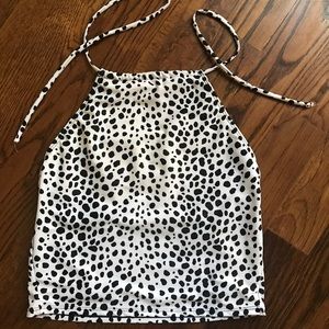 KJ high neck top. EUC.